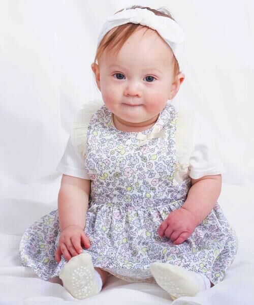 SLAP SLIP BABY / スラップ スリップ ベビー ギフトセット | 【お揃い】お花レモン柄リボン袖レースドレススタイベビー【専用ケース付き】 | 詳細11