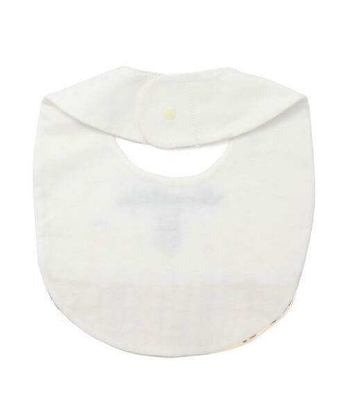 SLAP SLIP BABY / スラップ スリップ ベビー スタイ・ビブ | ストライプチェック切り替えアニマル恐竜プリント刺しゅうスタイベビー | 詳細5