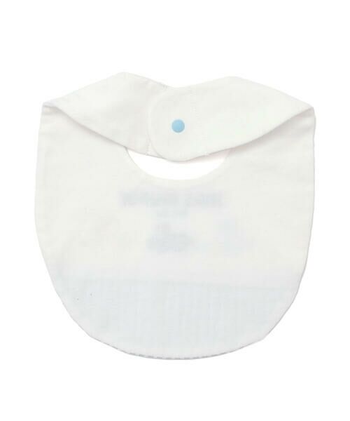 SLAP SLIP BABY / スラップ スリップ ベビー スタイ・ビブ | ストライプチェック切り替えアニマル恐竜プリント刺しゅうスタイベビー | 詳細8