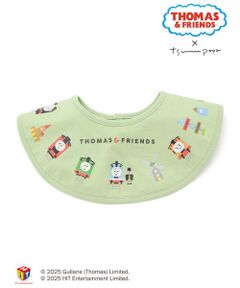 SLAP SLIP BABY / スラップ スリップ ベビー スタイ・ビブ | 【きかんしゃトーマス×つむぱぱ×SLAPSLIP】THOMAS＆FRIENDSプリント丸スタイベビー