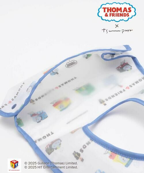 SLAP SLIP BABY / スラップ スリップ ベビー スタイ・ビブ | 【きかんしゃトーマス×つむぱぱ×SLAPSLIP】THOMAS＆FRIENDS総柄2wayスタイベビー | 詳細6