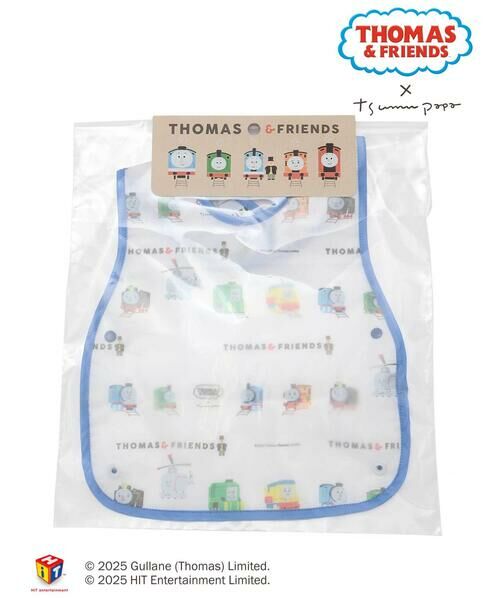 SLAP SLIP BABY / スラップ スリップ ベビー スタイ・ビブ | 【きかんしゃトーマス×つむぱぱ×SLAPSLIP】THOMAS＆FRIENDS総柄2wayスタイベビー | 詳細7
