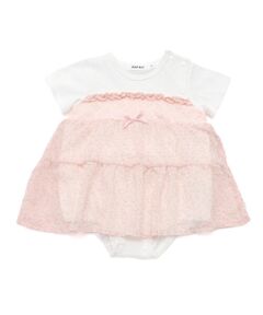 SLAP SLIP BABY / スラップ スリップ ベビー ロンパース | 花柄シフォンドッキングロンパースベビー(70~80cm)