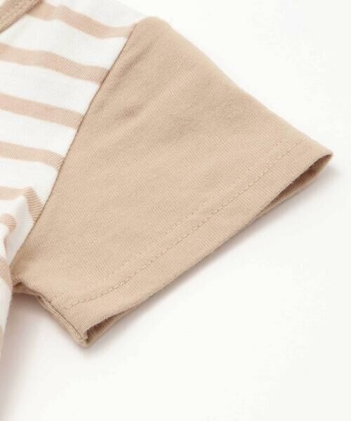 SLAP SLIP BABY / スラップ スリップ ベビー ロンパース | おしりクマさんボーダー切り替えロンパースベビー(60~80cm) | 詳細10