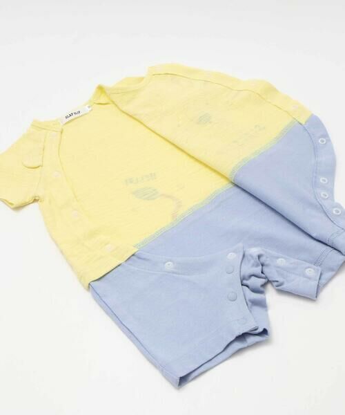 SLAP SLIP BABY / スラップ スリップ ベビー ロンパース | 前後ライオンプリント切り替えロンパースベビー(70~80cm) | 詳細8