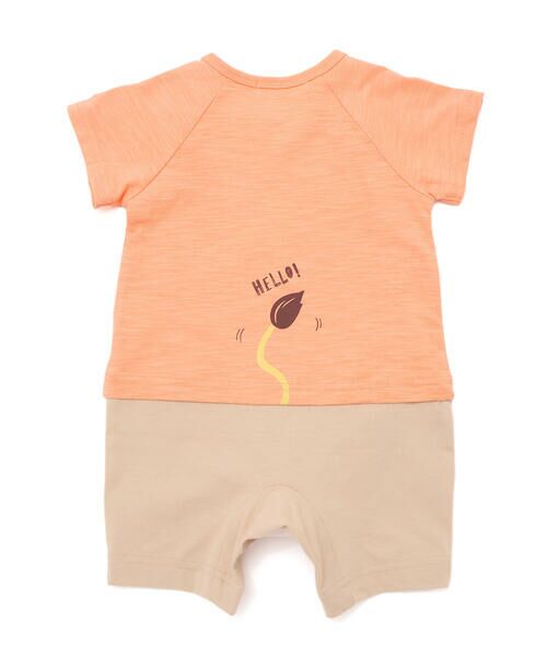 SLAP SLIP BABY / スラップ スリップ ベビー ロンパース | 前後ライオンプリント切り替えロンパースベビー(70~80cm) | 詳細16