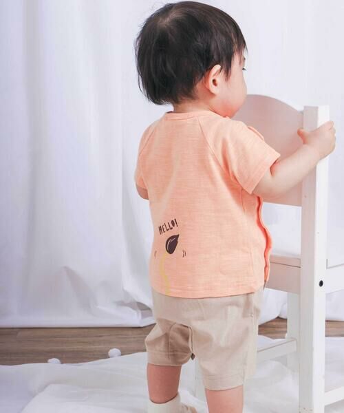 SLAP SLIP BABY / スラップ スリップ ベビー ロンパース | 前後ライオンプリント切り替えロンパースベビー(70~80cm) | 詳細13