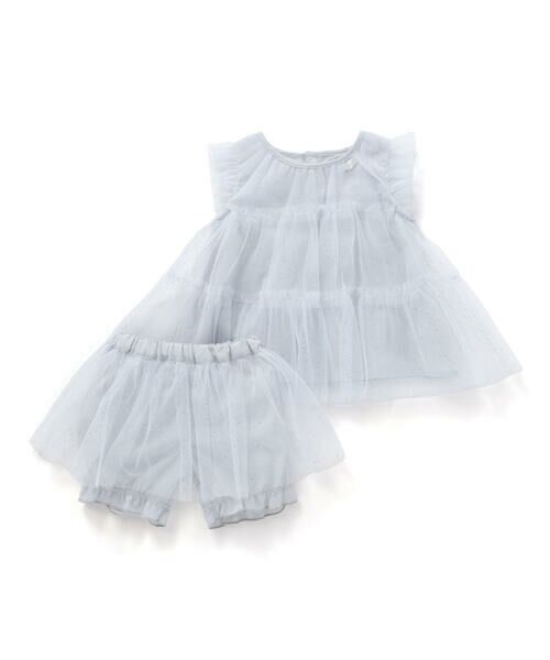 SLAP SLIP BABY / スラップ スリップ ベビー ベビー・キッズウエア | 【お揃い】ドットラメチュールフリルティアードワンピース+ブルマセットアップベビー(70~80cm) | 詳細17
