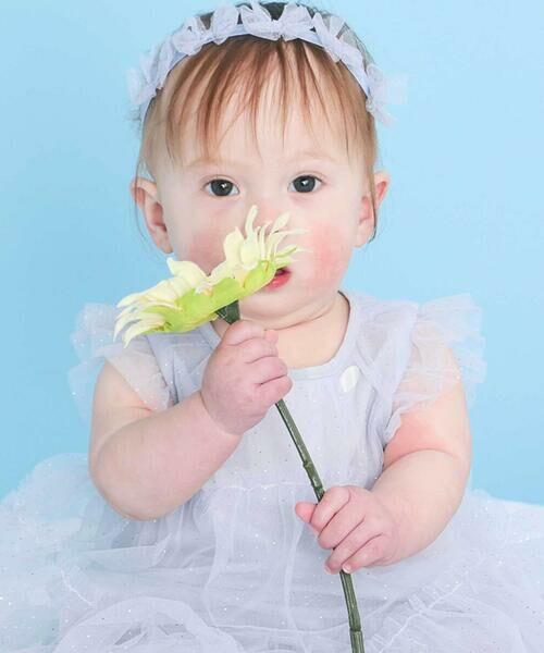 SLAP SLIP BABY / スラップ スリップ ベビー ベビー・キッズウエア | 【お揃い】ドットラメチュールフリルティアードワンピース+ブルマセットアップベビー(70~80cm) | 詳細21