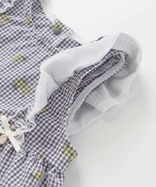 SLAP SLIP BABY / スラップ スリップ ベビー ベビー・キッズウエア | 【お揃い】イチゴレモンフルーツ柄チェック切り替えワンピース+ブルマセットアップベビー(70~80cm) | 詳細13
