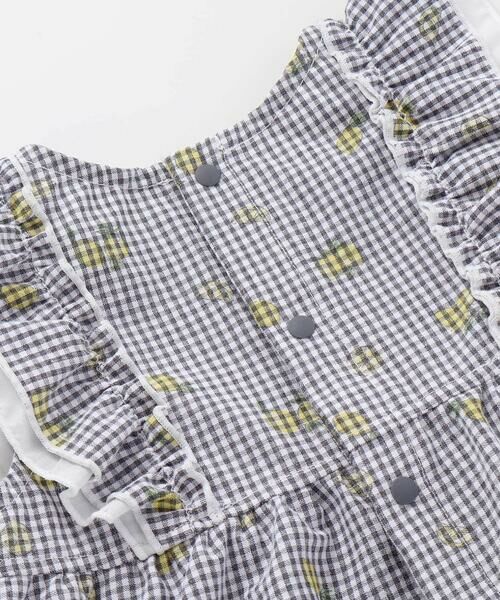 SLAP SLIP BABY / スラップ スリップ ベビー ベビー・キッズウエア | 【お揃い】イチゴレモンフルーツ柄チェック切り替えワンピース+ブルマセットアップベビー(70~80cm) | 詳細14