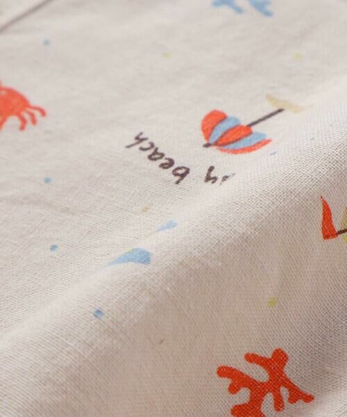 SLAP SLIP BABY / スラップ スリップ ベビー ベビー・キッズウエア | 【お揃い】恐竜海モチーフ総柄サロペット+海のいきものプリントボディミニセットベビー(70~80cm) | 詳細9