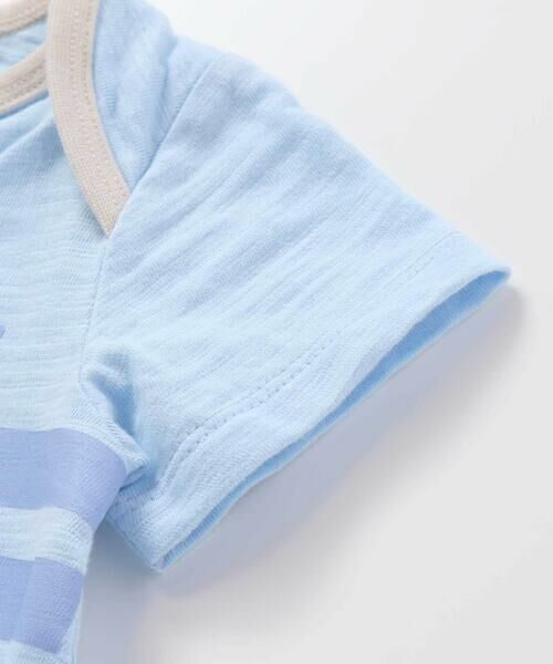 SLAP SLIP BABY / スラップ スリップ ベビー ベビー・キッズウエア | 【お揃い】恐竜海モチーフ総柄サロペット+海のいきものプリントボディミニセットベビー(70~80cm) | 詳細12