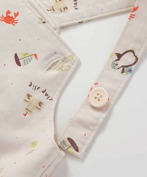 SLAP SLIP BABY / スラップ スリップ ベビー ベビー・キッズウエア | 【お揃い】恐竜海モチーフ総柄サロペット+海のいきものプリントボディミニセットベビー(70~80cm) | 詳細5