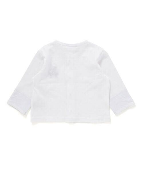 SLAP SLIP BABY / スラップ スリップ ベビー ベビー・キッズウエア | 恐竜クマ胸刺しゅう袖折り返しドットカーディガンベビー(70~80cm) | 詳細2