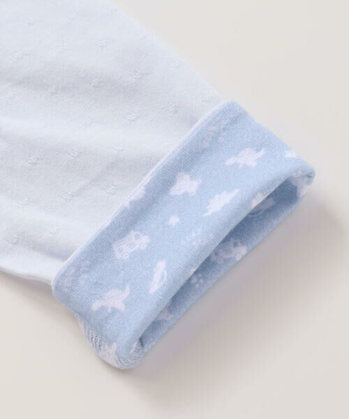 SLAP SLIP BABY / スラップ スリップ ベビー ベビー・キッズウエア | 恐竜クマ胸刺しゅう袖折り返しドットカーディガンベビー(70~80cm) | 詳細10