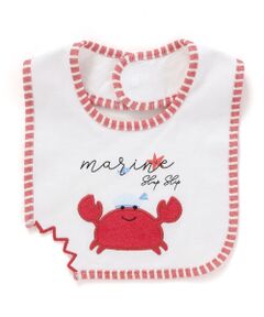 SLAP SLIP BABY / スラップ スリップ ベビー スタイ・ビブ | サメカニパイルパッチ刺しゅうガブッとチョッキンギザギザスタイベビー