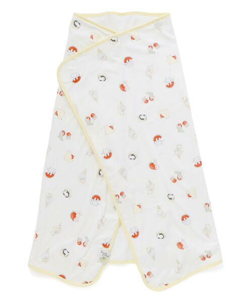 SLAP SLIP BABY / スラップ スリップ ベビー ベビー・キッズグッズ | 【お揃い/接触冷感】アニマルフルーツプリント柄ひんやり2wayおくるみベビー | 詳細9