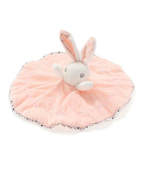 SLAP SLIP BABY/スラップ スリップ ベビー ウサギイヌアニマルフワフワもこもこぬいぐるみタオル ピンク(ウサギ) ワンサイズ SLAP SLIP BABY/スラップ スリップ ベビー ウサギイヌアニマルフワフワもこもこぬいぐるみタオル ピンク(ウサギ) ワンサイズ