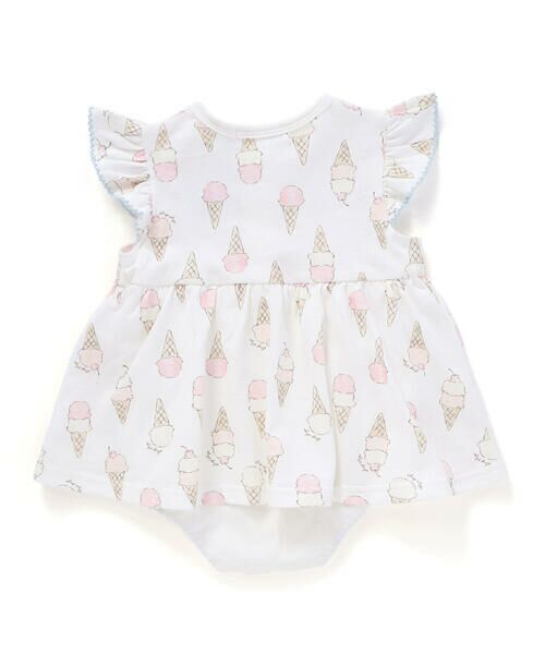SLAP SLIP BABY / スラップ スリップ ベビー ロンパース | 【お揃い】アイスチェリーレモン総柄フリル袖ロンパースベビー(60~80cm) | 詳細2