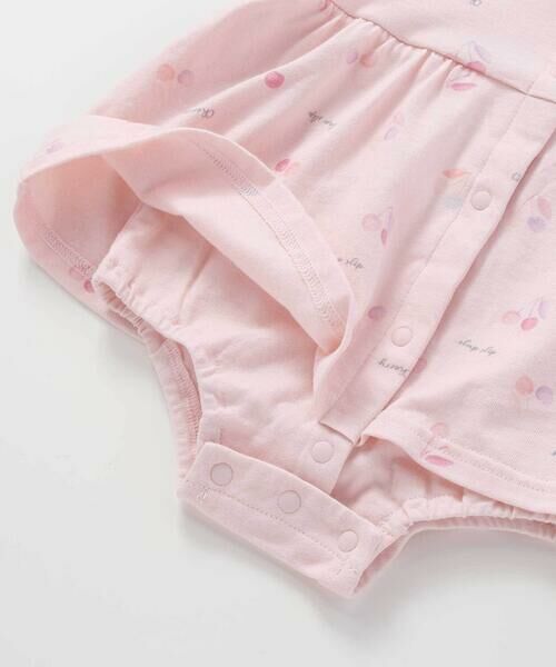 SLAP SLIP BABY / スラップ スリップ ベビー ロンパース | 【お揃い】アイスチェリーレモン総柄フリル袖ロンパースベビー(60~80cm) | 詳細9