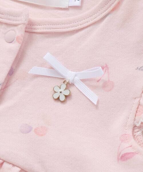 SLAP SLIP BABY / スラップ スリップ ベビー ロンパース | 【お揃い】アイスチェリーレモン総柄フリル袖ロンパースベビー(60~80cm) | 詳細7