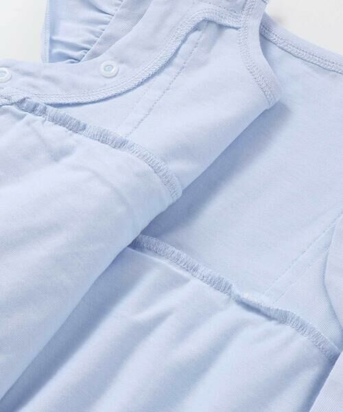 SLAP SLIP BABY / スラップ スリップ ベビー ロンパース | 肩リボンお花レース切り替えロンパースベビー(70~80cm) | 詳細11