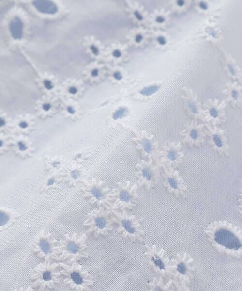 SLAP SLIP BABY / スラップ スリップ ベビー ロンパース | 肩リボンお花レース切り替えロンパースベビー(70~80cm) | 詳細13