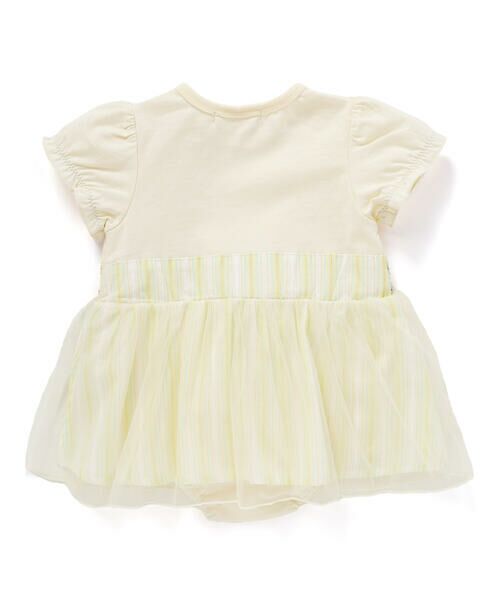 SLAP SLIP BABY / スラップ スリップ ベビー ロンパース | 【お揃い】マルチストライプチュールスカートスモッキングロンパースベビー(70~80cm) | 詳細15