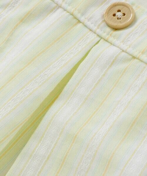 SLAP SLIP BABY / スラップ スリップ ベビー ロンパース | 【お揃い】マルチストライプ切り替え襟付き半袖ロンパースベビー(70~80cm) | 詳細14