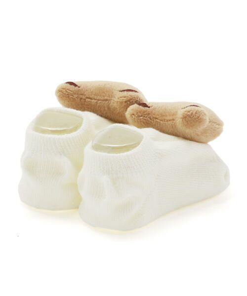 SLAP SLIP BABY / スラップ スリップ ベビー ベビー・キッズグッズ | ぷっくりクマさんフェイスカップソックス(9~12cm) | 詳細2