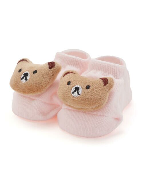 SLAP SLIP BABY / スラップ スリップ ベビー ベビー・キッズグッズ | ぷっくりクマさんフェイスカップソックス(9~12cm) | 詳細4