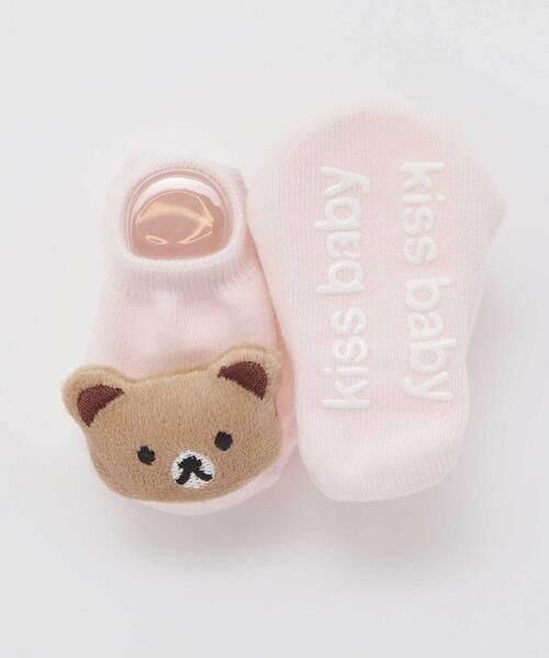 SLAP SLIP BABY / スラップ スリップ ベビー ベビー・キッズグッズ | ぷっくりクマさんフェイスカップソックス(9~12cm) | 詳細6