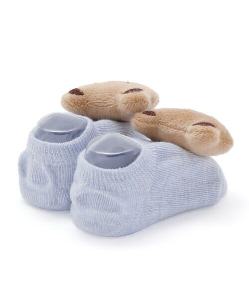 SLAP SLIP BABY / スラップ スリップ ベビー ベビー・キッズグッズ | ぷっくりクマさんフェイスカップソックス(9~12cm) | 詳細8