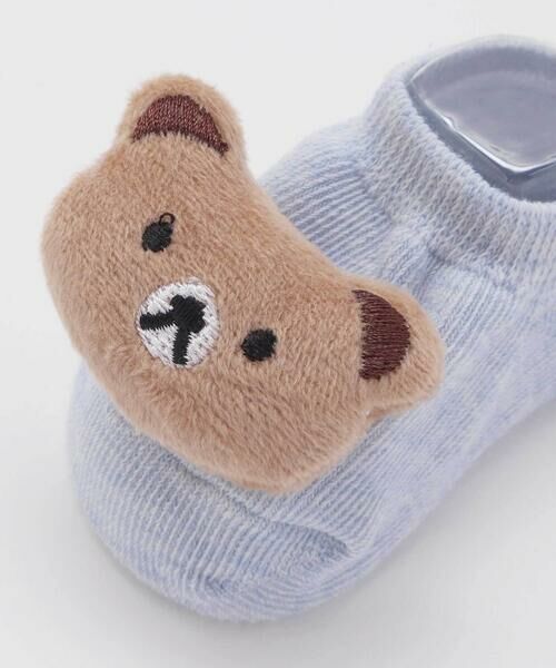 SLAP SLIP BABY / スラップ スリップ ベビー ベビー・キッズグッズ | ぷっくりクマさんフェイスカップソックス(9~12cm) | 詳細9