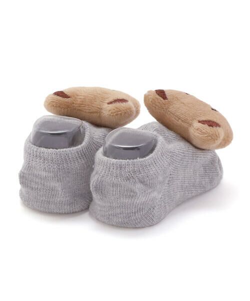 SLAP SLIP BABY / スラップ スリップ ベビー ベビー・キッズグッズ | ぷっくりクマさんフェイスカップソックス(9~12cm) | 詳細13