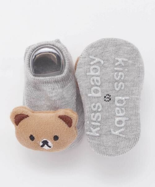 SLAP SLIP BABY / スラップ スリップ ベビー ベビー・キッズグッズ | ぷっくりクマさんフェイスカップソックス(9~12cm) | 詳細14