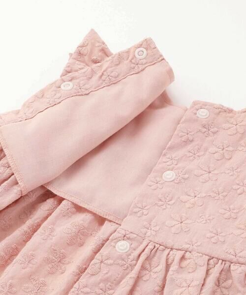 SLAP SLIP BABY / スラップ スリップ ベビー ベビー・キッズウエア | 花レースつきスモッキングワンピース+ブルマ2点セットベビー(70~80cm) | 詳細15