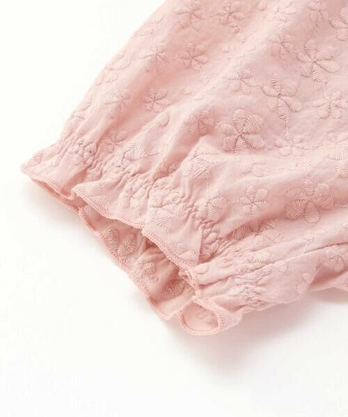 SLAP SLIP BABY / スラップ スリップ ベビー ベビー・キッズウエア | 花レースつきスモッキングワンピース+ブルマ2点セットベビー(70~80cm) | 詳細18