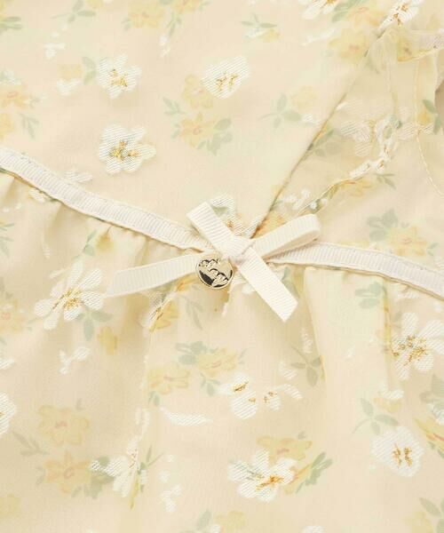 SLAP SLIP BABY / スラップ スリップ ベビー ベビー・キッズウエア | 花柄リボン付きオーガンジーワンピース+ブルマ2点セットベビー(70~80cm) | 詳細13