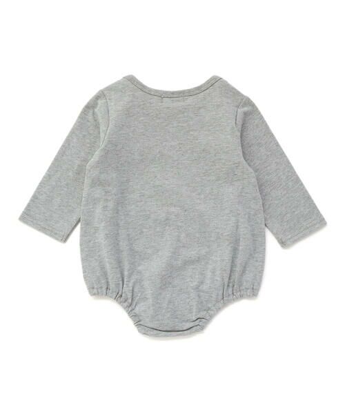 SLAP SLIP BABY / スラップ スリップ ベビー ベビー・キッズウエア | 【お揃い】パッチ刺しゅうポコポコアニマル柄サロペット+プリントボディミニ2点セットベビー(70~80cm) | 詳細4