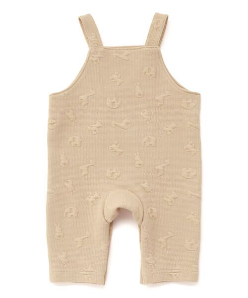 SLAP SLIP BABY / スラップ スリップ ベビー ベビー・キッズウエア | 【お揃い】パッチ刺しゅうポコポコアニマル柄サロペット+プリントボディミニ2点セットベビー(70~80cm) | 詳細19