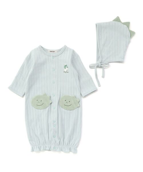 SLAP SLIP BABY / スラップ スリップ ベビー ロンパース | アニマルウサギクマ恐竜2WAYロンパース+帽子2点セットベビー(50~70cm) | 詳細12