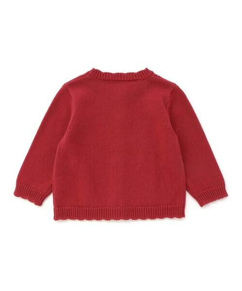 SLAP SLIP BABY / スラップ スリップ ベビー ベビー・キッズウエア | チェリーハート刺しゅうニットカーディガンベビー(70~80cm) | 詳細6