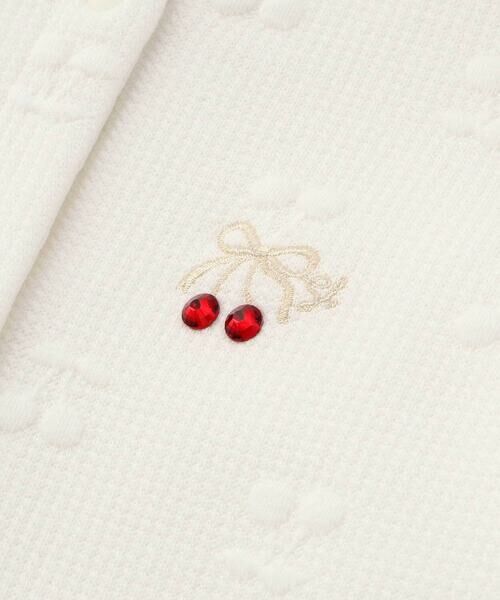 SLAP SLIP BABY / スラップ スリップ ベビー ベビー・キッズウエア | 【お揃い】チェリー柄裾フリルジャケットベビー(70~80cm) | 詳細7