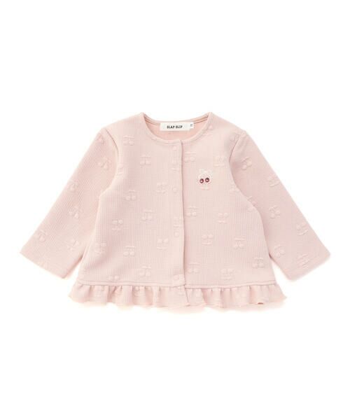 SLAP SLIP BABY / スラップ スリップ ベビー ベビー・キッズウエア | 【お揃い】チェリー柄裾フリルジャケットベビー(70~80cm) | 詳細12