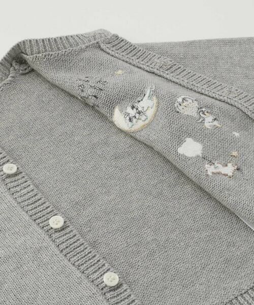 SLAP SLIP BABY / スラップ スリップ ベビー ベビー・キッズウエア | ペンギンイヌクマアニマル恐竜刺しゅう配色カーディガンベビー(70~80cm) | 詳細9