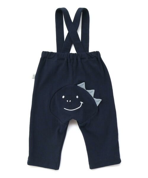 SLAP SLIP BABY / スラップ スリップ ベビー ベビー・キッズウエア | 恐竜モチーフおしりパッチ2WAYサロペットベビー(70~80cm) | 詳細2