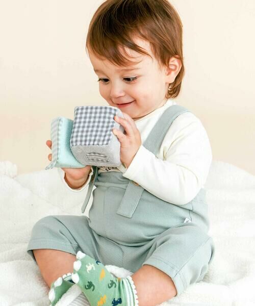 SLAP SLIP BABY / スラップ スリップ ベビー ベビー・キッズウエア | 恐竜モチーフおしりパッチ2WAYサロペットベビー(70~80cm) | 詳細13