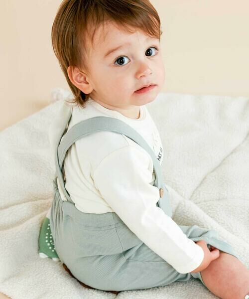 SLAP SLIP BABY / スラップ スリップ ベビー ベビー・キッズウエア | 恐竜モチーフおしりパッチ2WAYサロペットベビー(70~80cm) | 詳細14